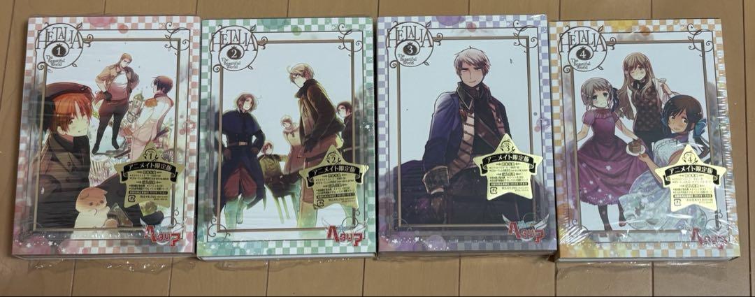 値下げ交渉⭕️ ヘタリア アニメDVD アニメイト限定版 フルコンプセット
