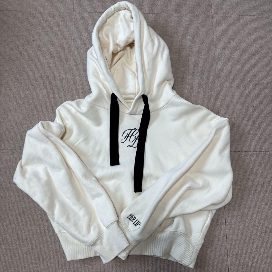 トップス Her lip to HLT Lounge Drawstring Hoodie Herlipto HLT Lounge Hoodie