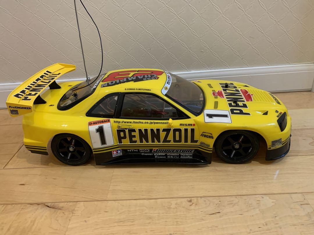 タミヤ　1/10 ラジコン　TA03F ペンズオイルニスモGT-R R34