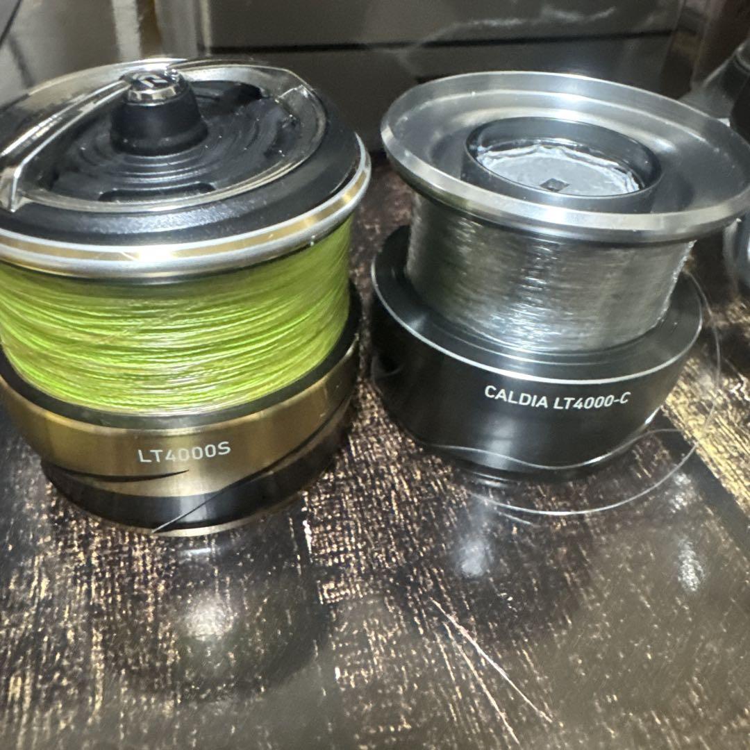短期出品‼️値下げ不可‼️25カルディアLT4000-Cスプールセット