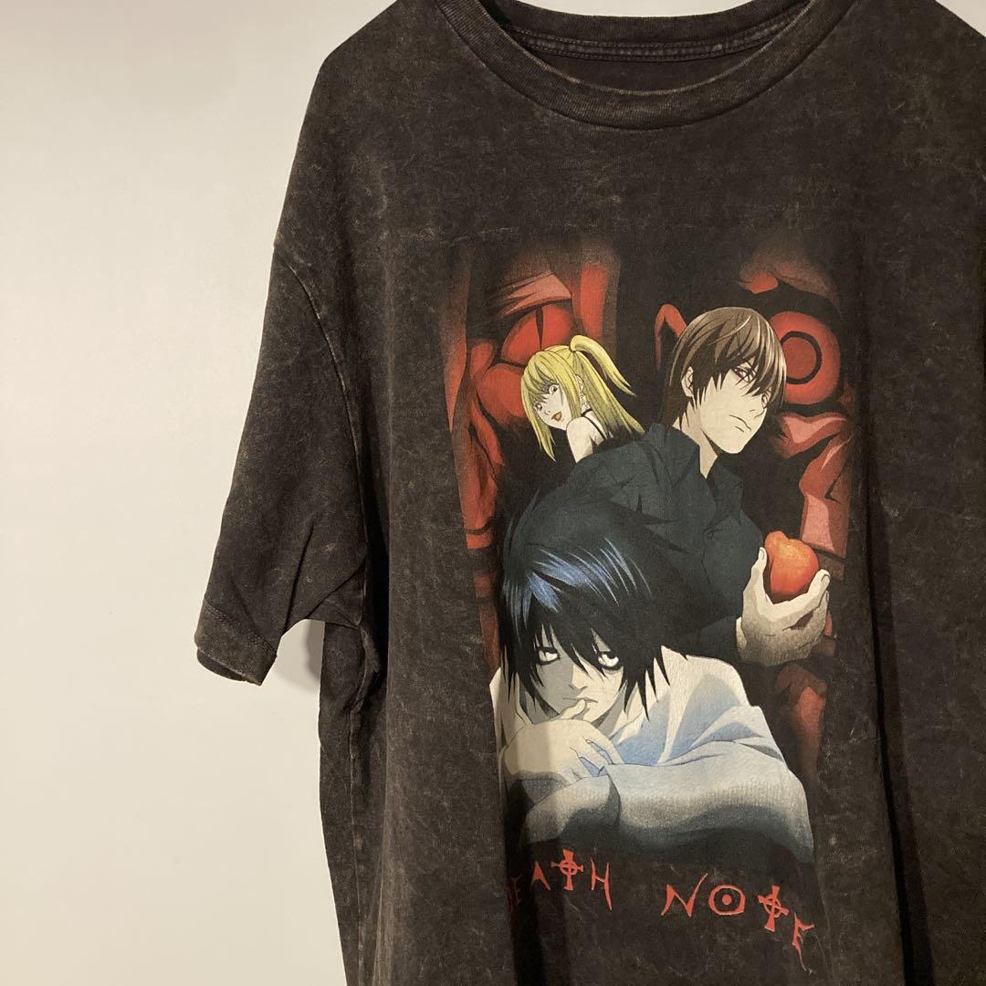 店舗良い DEATHNOTEデスノートビンテージTシャツ古着y2kアニメ漫画映画XXLレア トップス
