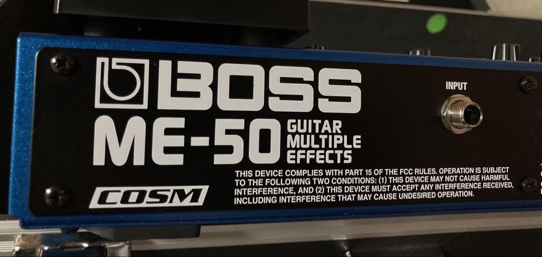 BOSS ME-50マルチエフェクター 名機 ハードケース付き