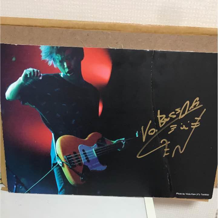 04 limited sazabys サイン入りパネル - メルカリ
