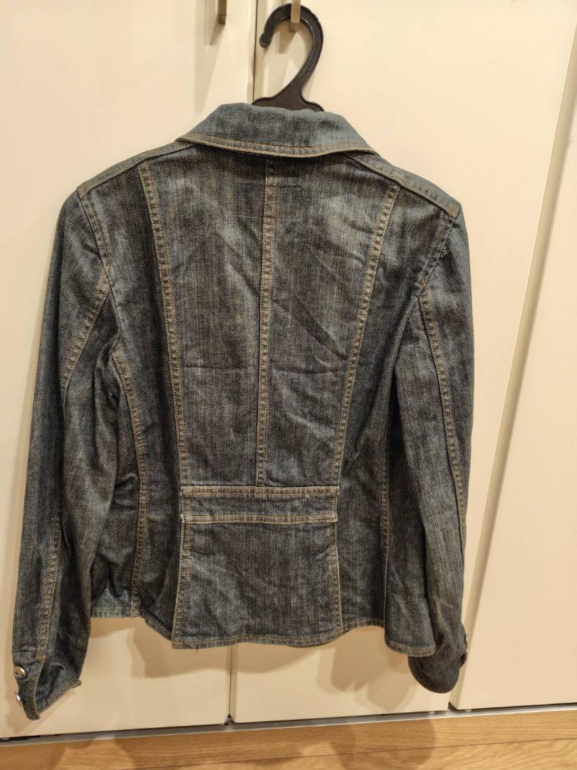 BURBERRY】バーバリー『ロゴワッペン デニムジャケット size46