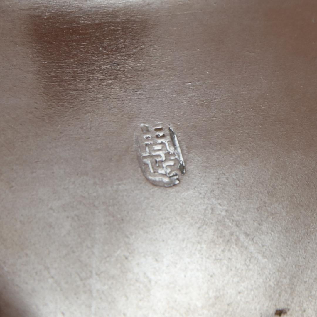 1637 高岡銅器 長足菖蒲獅子蓋 香炉 三つ足 伝統美術工芸品 骨董品 銅製