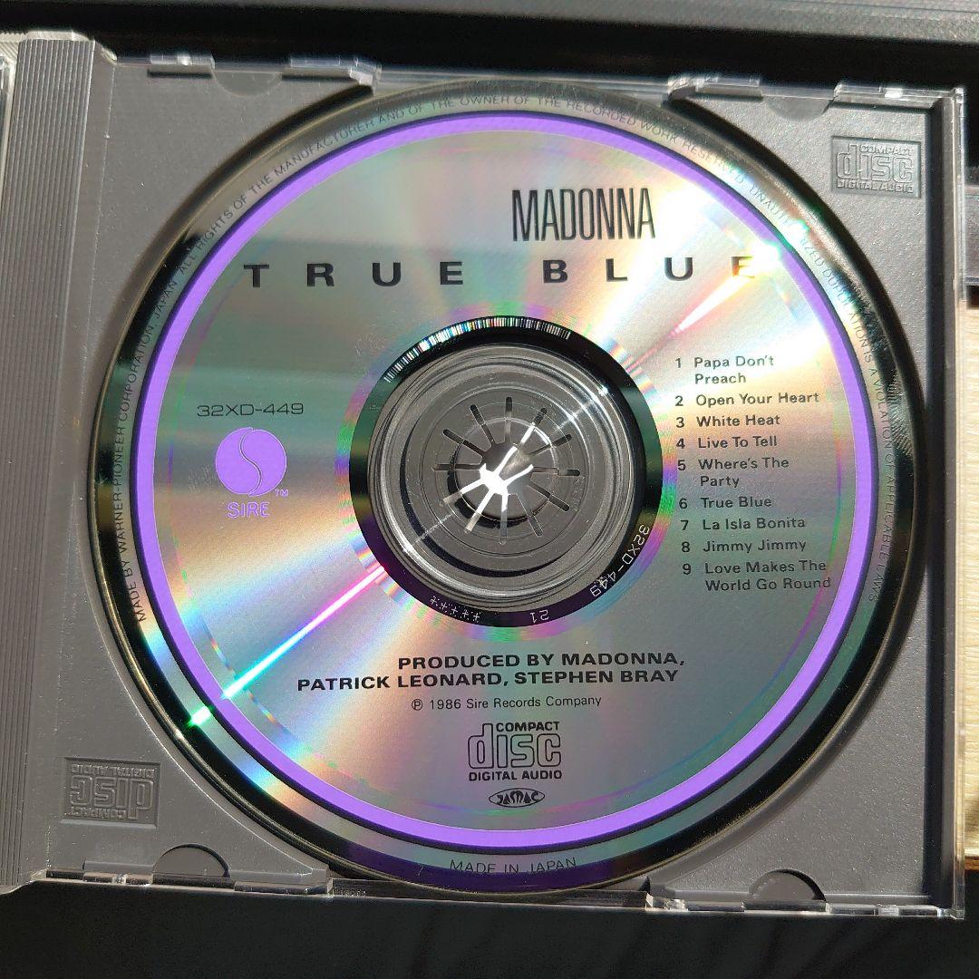 超レア✨】名盤CD マドンナ トゥルー・ブルー ゴールドディスク
