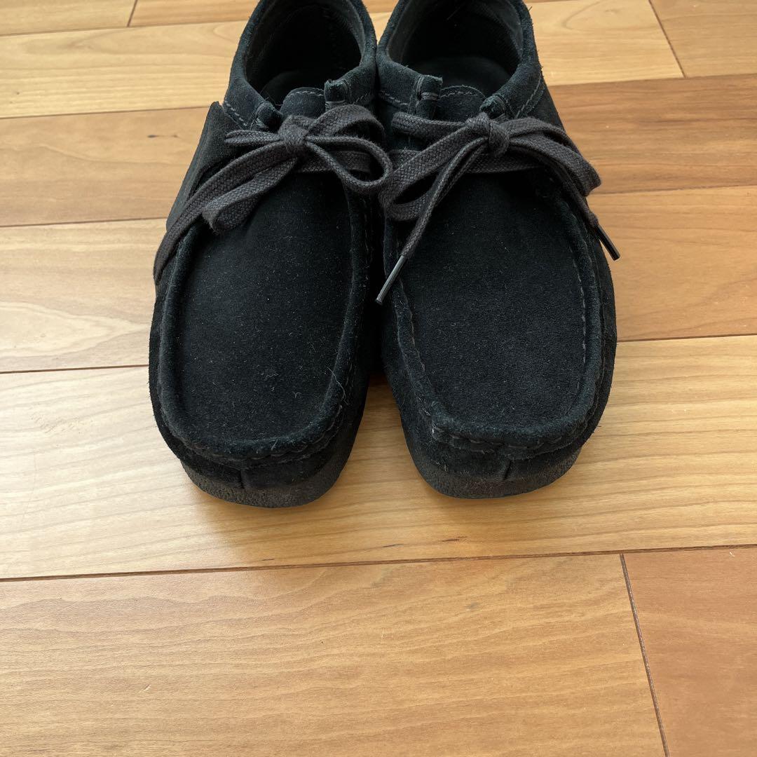 Clarks クラークス ワラビー ローカット スウェード ブラック