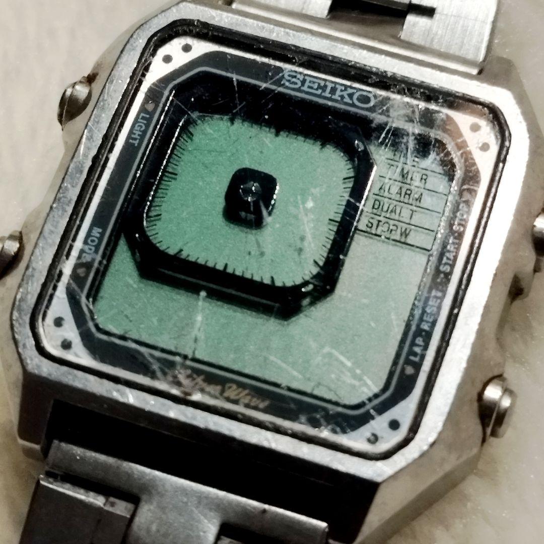 SEIKO セイコー デジボーグ G757-5030 デジタル シルバーウェーブ