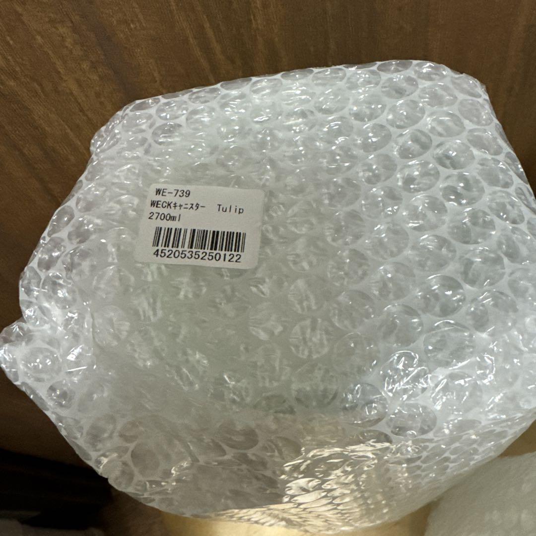 新品未使用 weck ガラスキャニスター セット