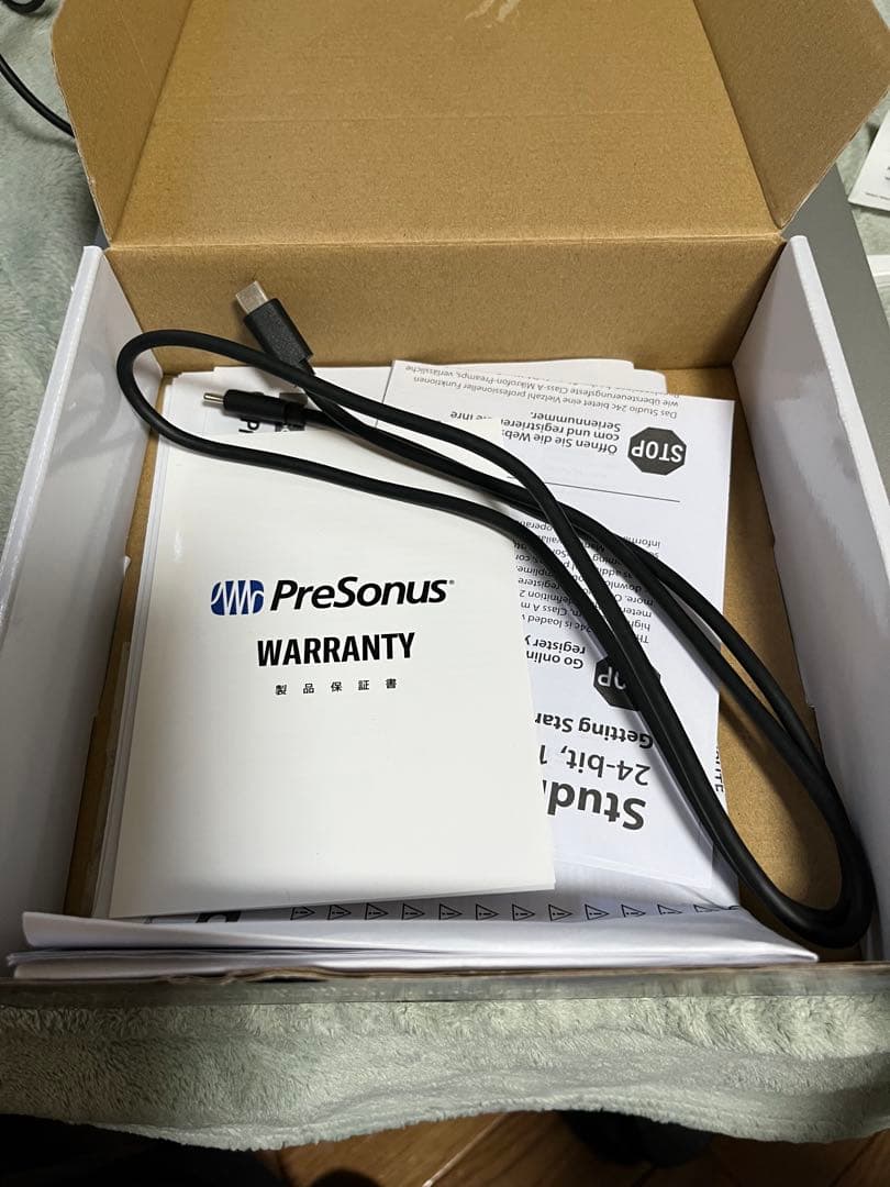 PreSonus studio24c オーディオインターフェイス