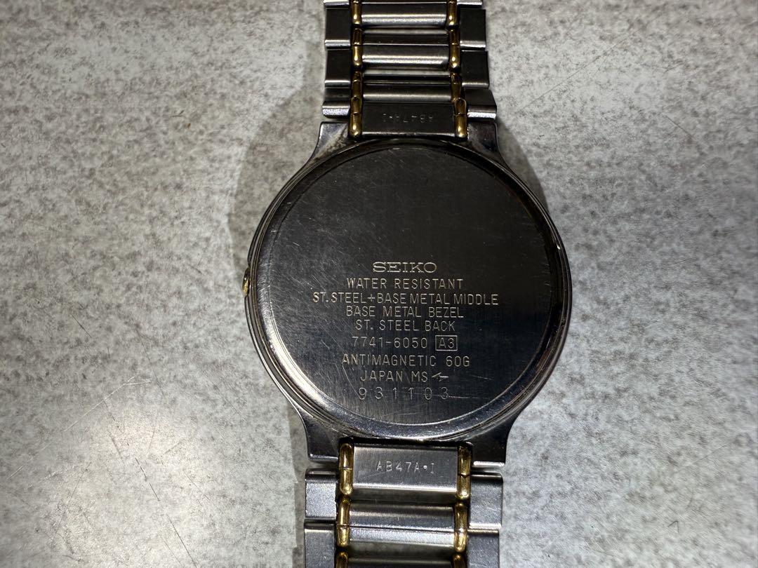 SEIKO DOLCE 腕時計 シルバー/ゴールド クォーツ