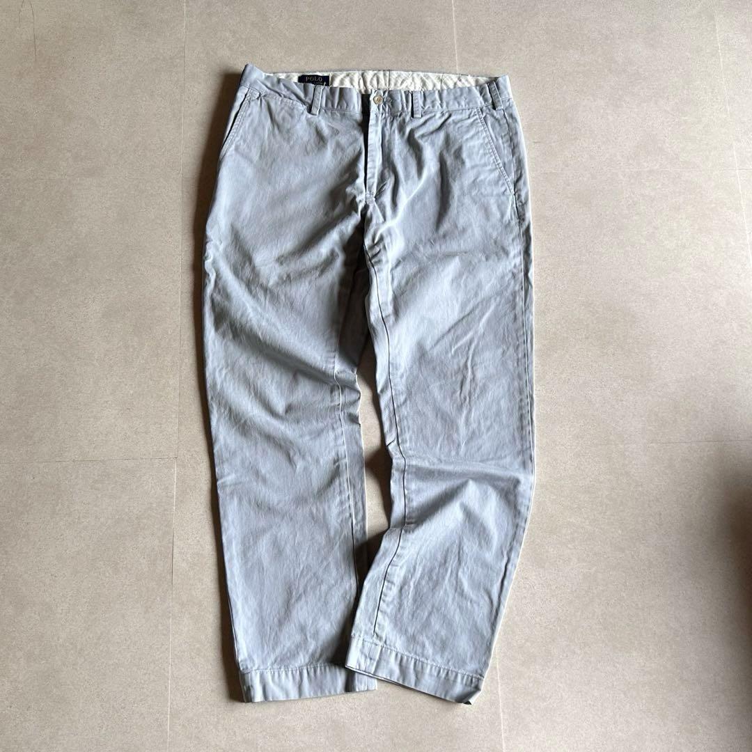 POLO RALPH LAUREN SLIM FIT ポロチノ ライトブルー