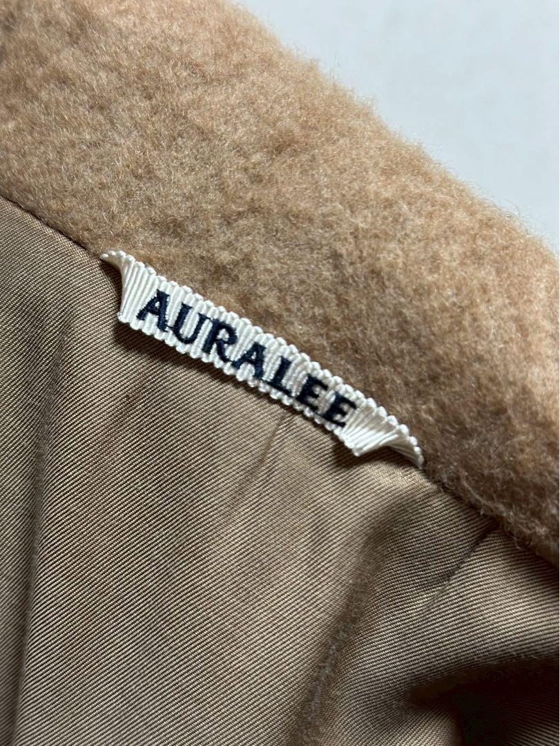 ジャケット・アウター AURALEE BABY CAMEL MELTON BLOUSON