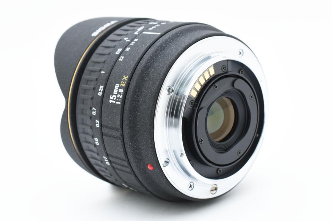 シグマ 15mm F2.8 EX DG FISHEYE ミノルタ #18320 Amazon.com : Sigma 15mm f/2.8 EX DG Diagonal Fisheye Lens