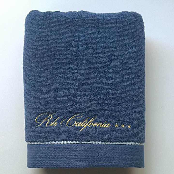 ロンハーマン☆フェイスタオル【Indigo Blue】GiftBox入り