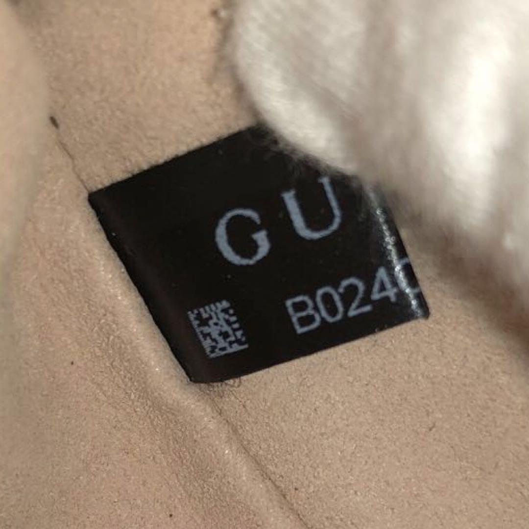 未使用級✨グッチ ボディバッグ GGマーモント ウエストバッグ ブラック