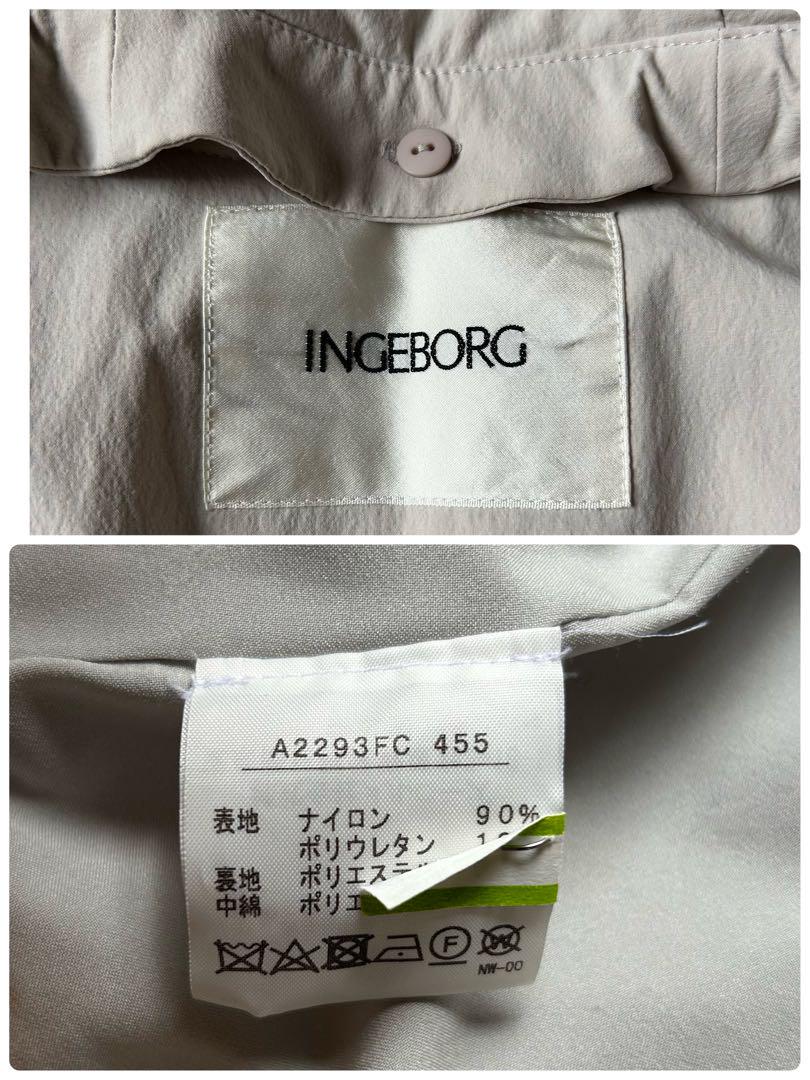 クリーニング済み♪インゲボルグ INGEBORG 中綿コート【定価4.8万】