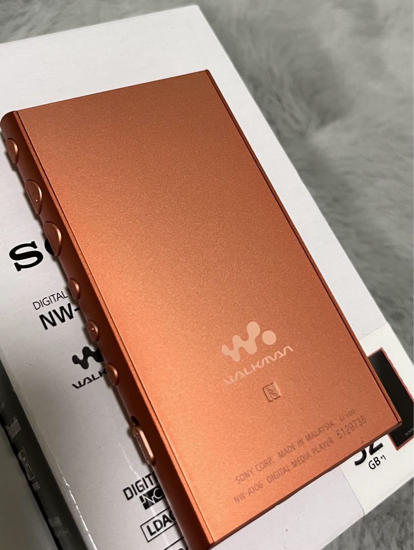 SONY Aシリーズ 32GB walkman nw-a106 オレンジ