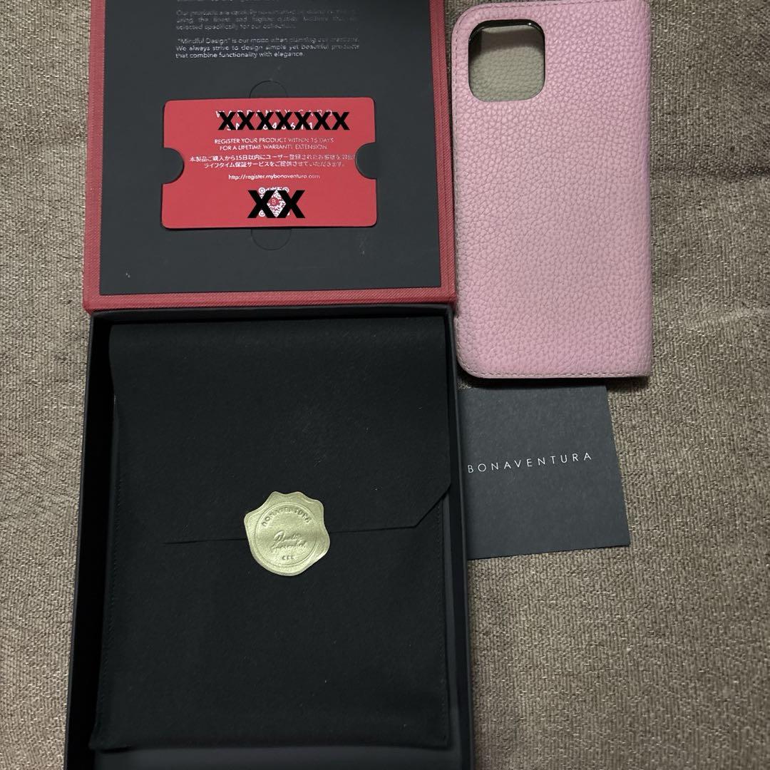 BONAVENTURA 【ボナベンチュラ】iPhone12,12proケース