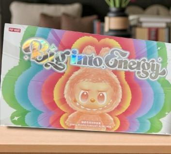 POPMART LABUBUBig into Energy三代マカロンぬいぐるみ THE MONSTERS Big into Energy Series-Vinyl Plush Pendant
