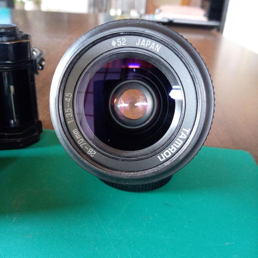 Nikon FE2 カメラ、タムロン（28-70/3.5-4.5）【難あり】