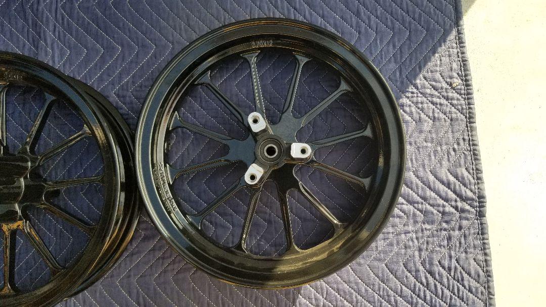 NSR50 モダンワークス　12インチ　前後ホイールセット