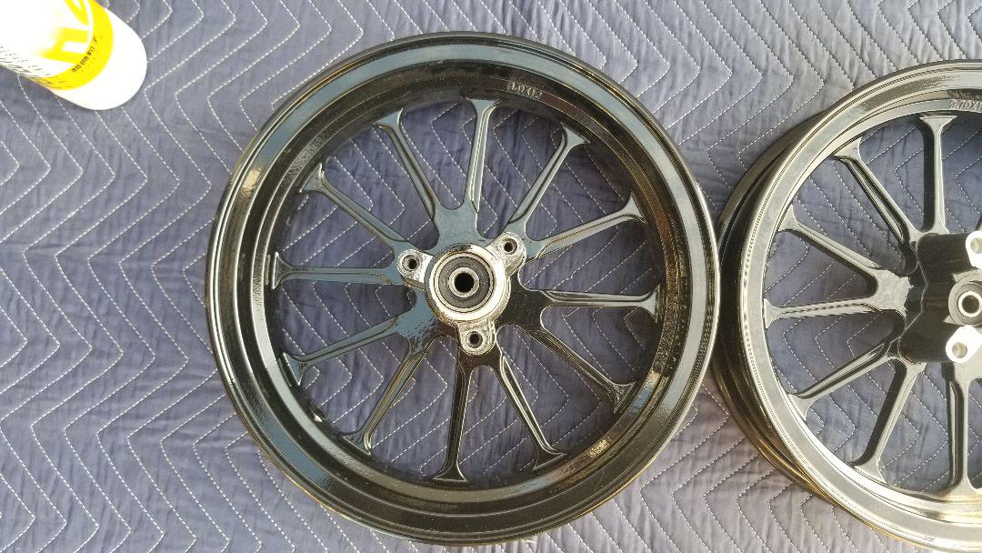 NSR50 モダンワークス　12インチ　前後ホイールセット