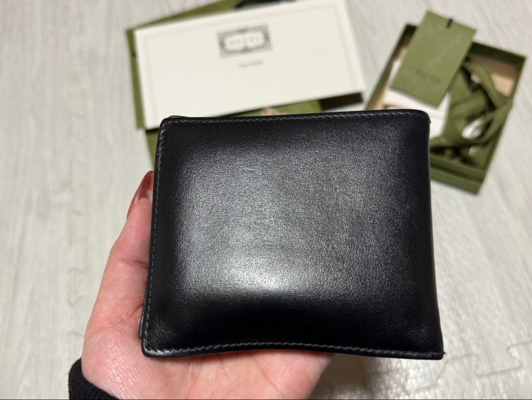 GUCCI 二つ折り財布 ダブルG コイン ウォレット GUCCI 二つ折り財布 ダブルG コイン ウォレット