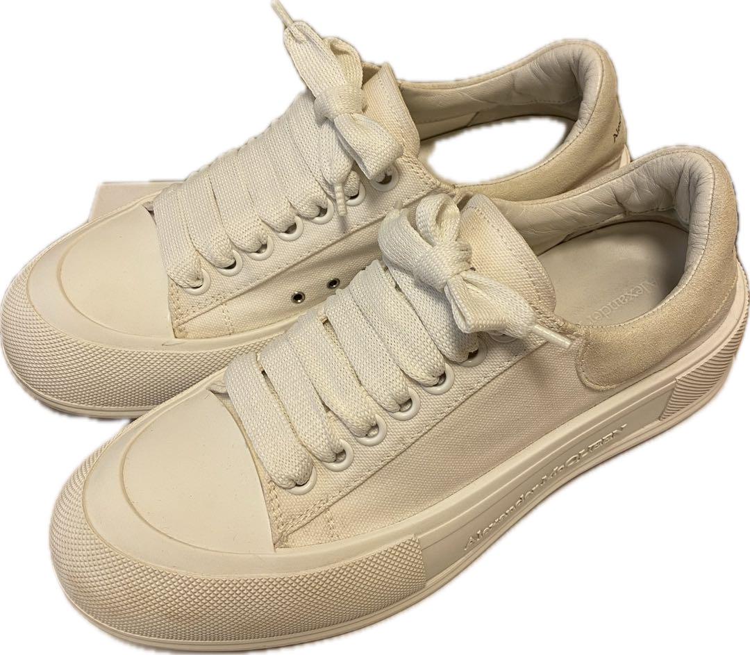 正規 ALEXANDER McQUEEN スニーカー トレッドスリック - メルカリ