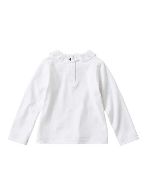 【新品】  ブラウス フリル りんご　100