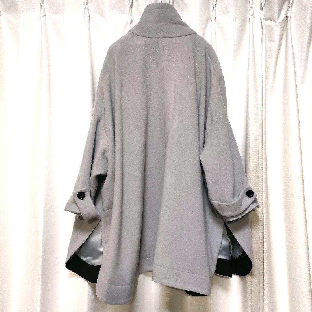 【未使用品】24AW ラリアムー Lallia Mu スタンドカラーフレアコート 【未使用品】24AW ラリアムー Lallia Mu スタンドカラーフレアコート