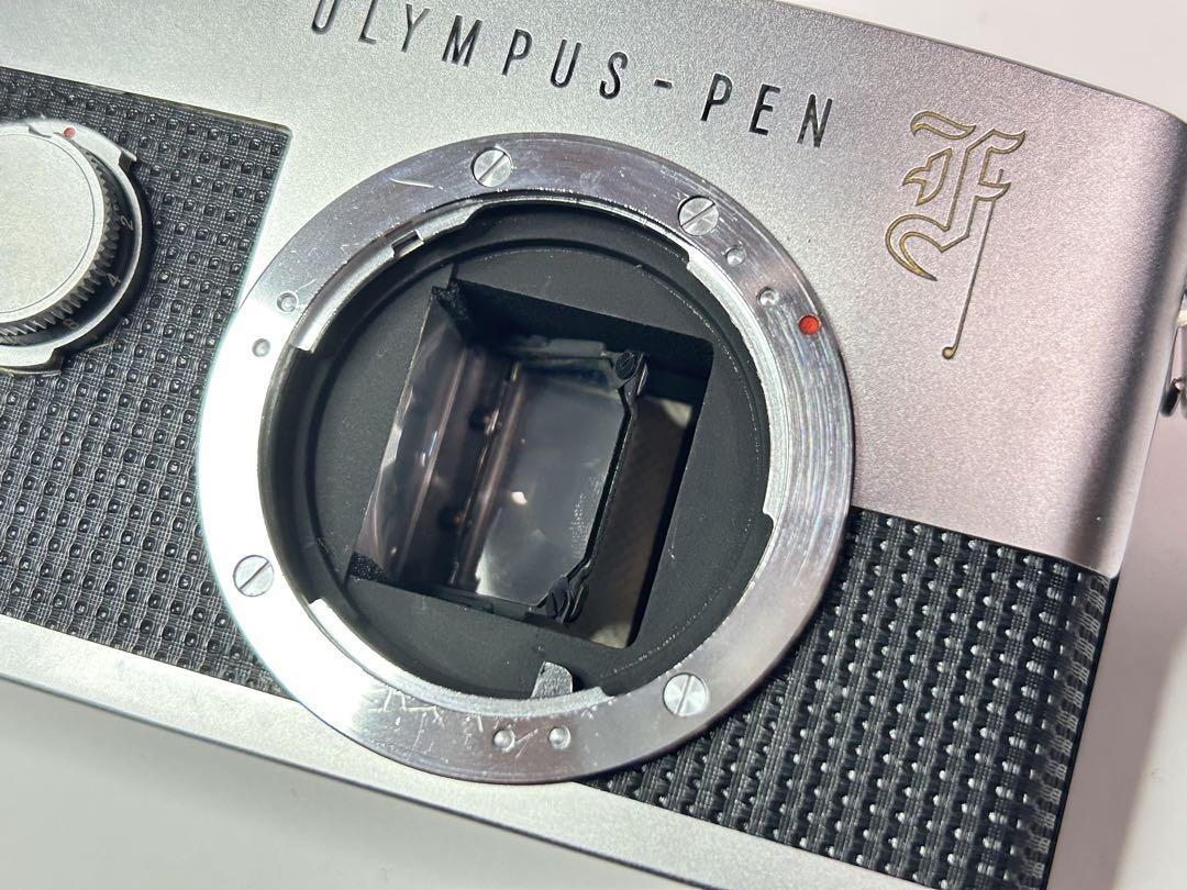 【整備済】OLYMPUS PEN-F/38mm F1.8レンズ付属