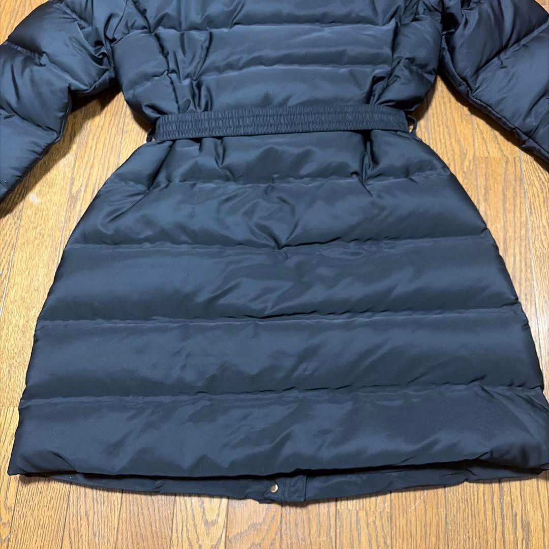 新品】ZARA ザラ ロングダウンフェザーコートジャケットブラック黒