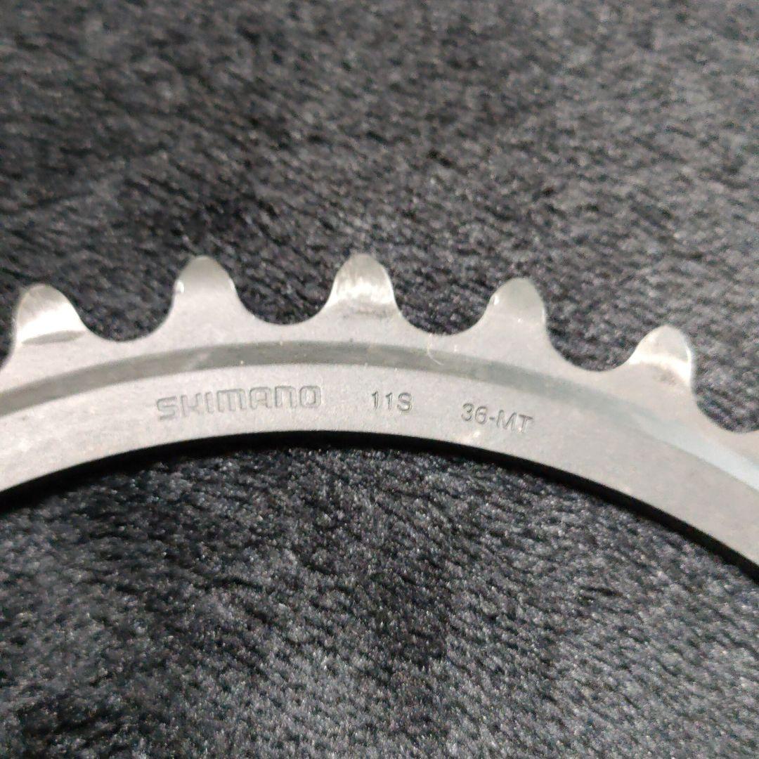【未使用】シマノ アルテグラ FC-R8000チェーンリング 52-36T 画像5