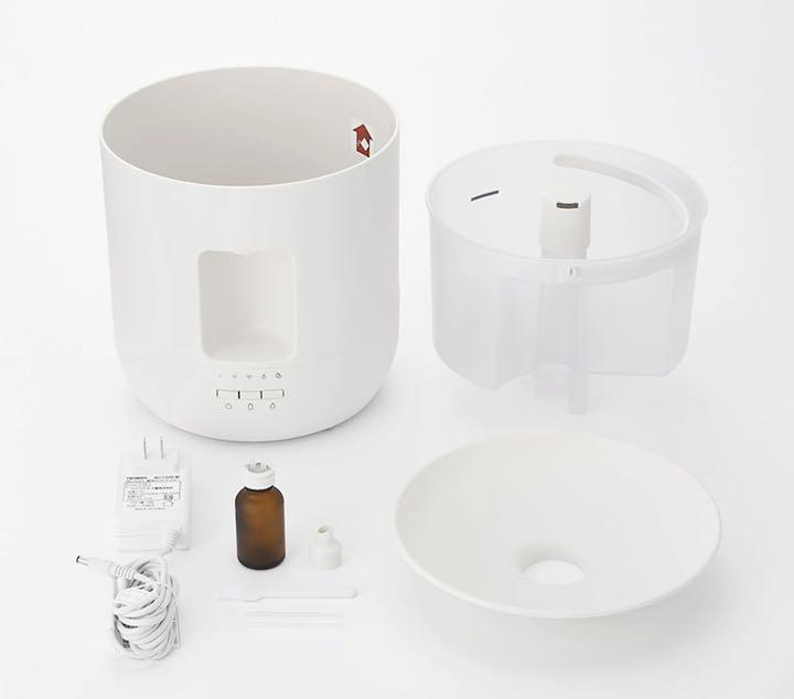 Amazon.co.jp : 無印良品 超音波アロマディフューザー・大(加湿