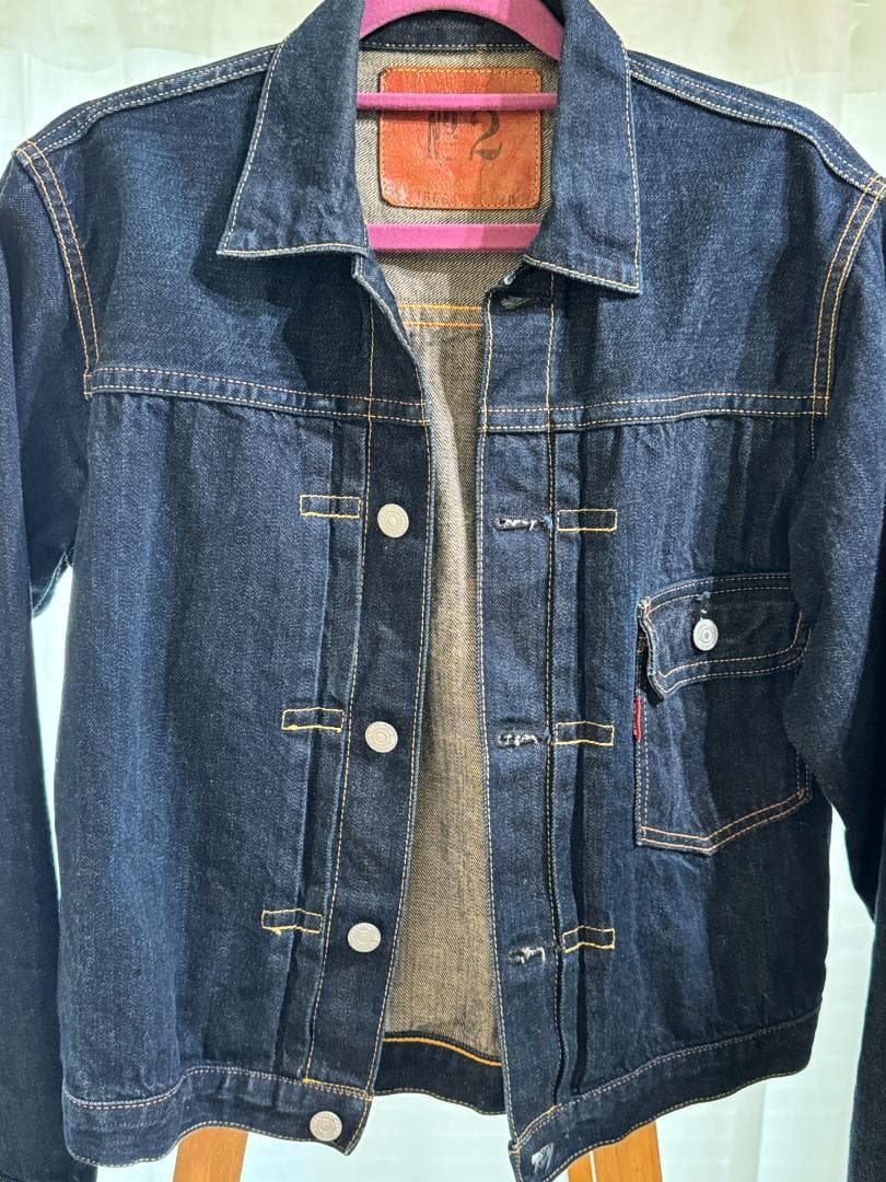 EVISU 1stタイプ デニムジャケット 40 EVISU 1stタイプ デニムジャケット 40 1508/No.2/1st/カモメ