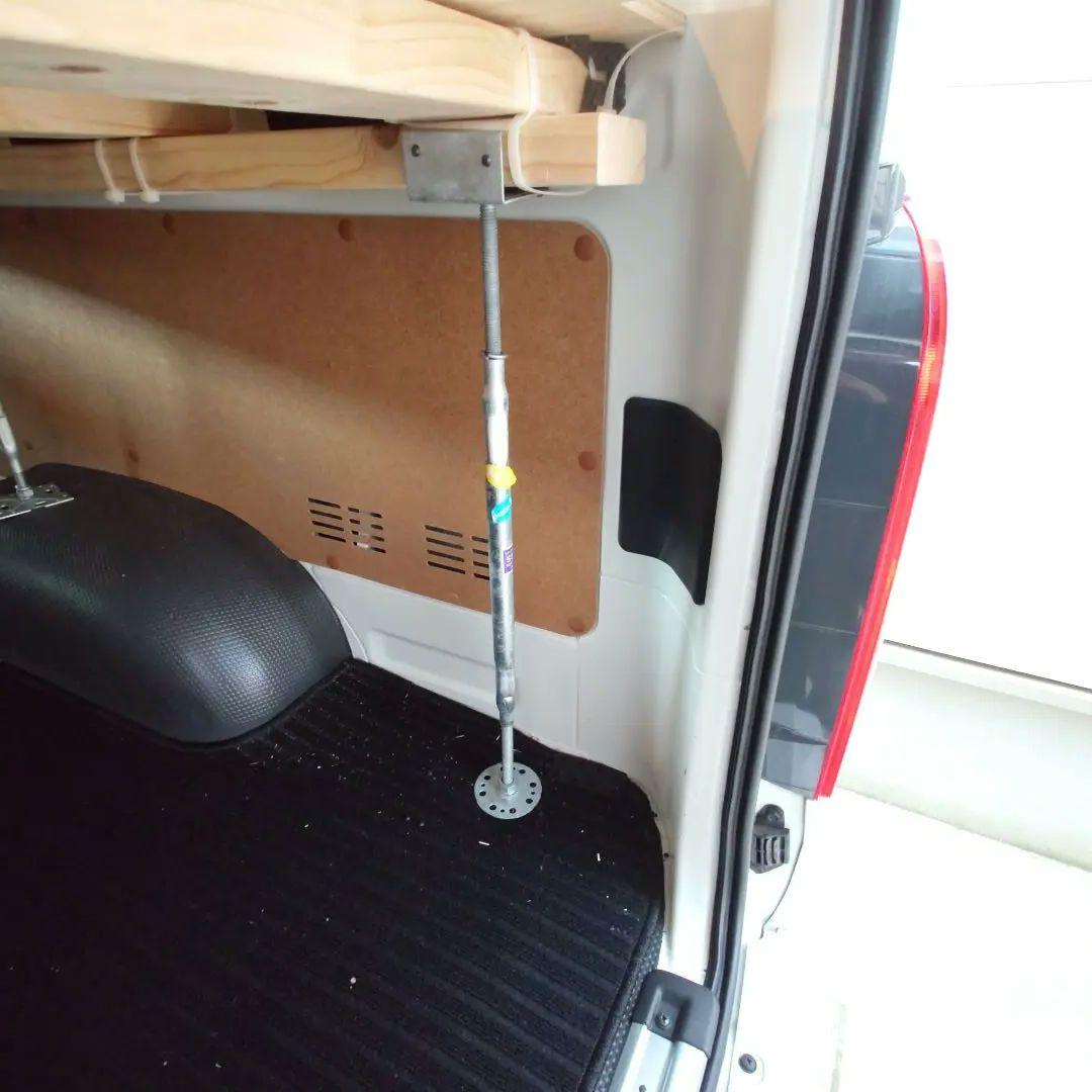トヨタハイエース車中泊手作りベッドキットTOYOTAHIACEスノーボードスキー目立った傷や汚れなし
