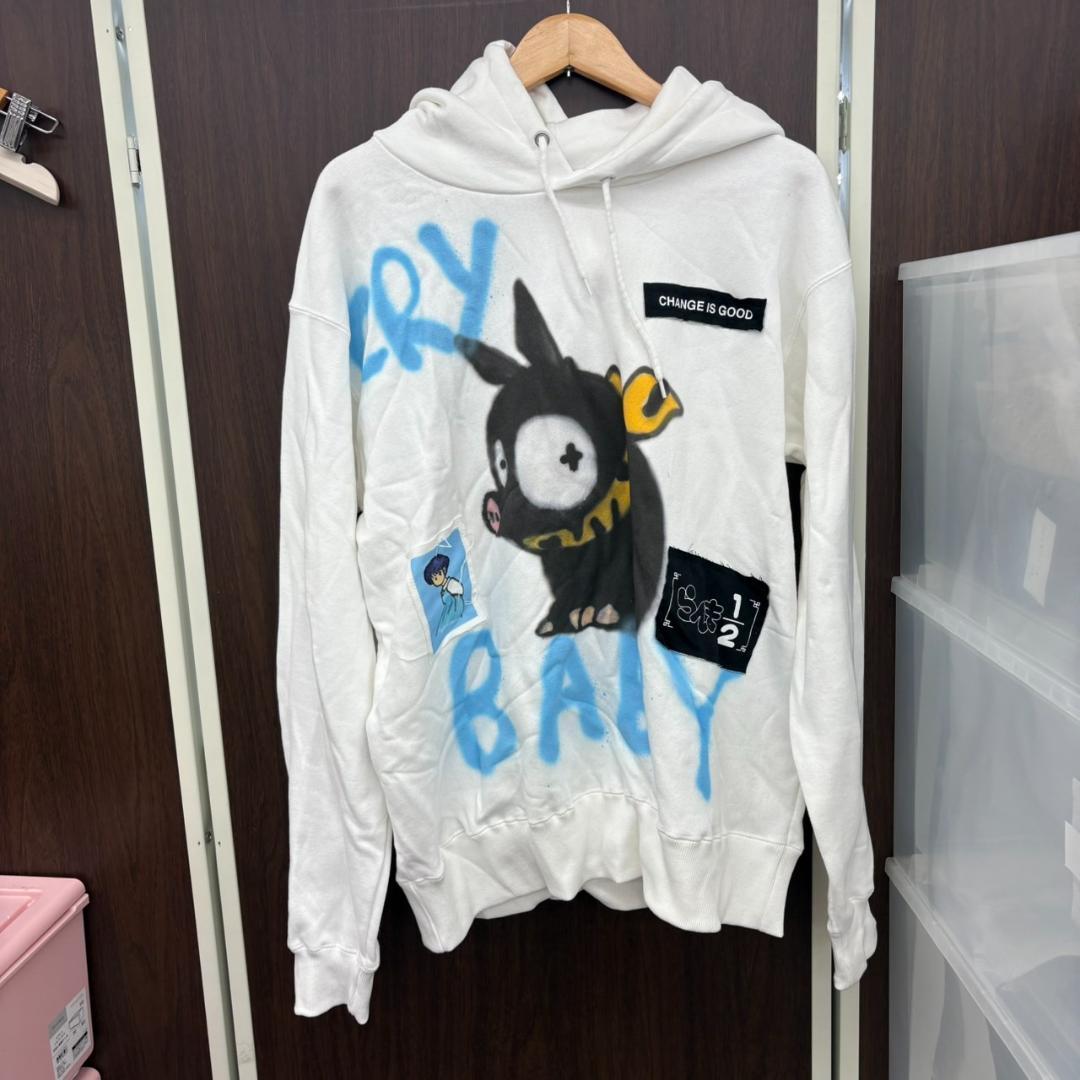 A3.GUERINKA×らんま1/2 ペイントフーディ パーカー Pちゃん XL
