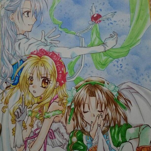 口豪奢 種村有菜！！紳士同盟†模写イラスト！！色紙！！ - メルカリ 少女漫画