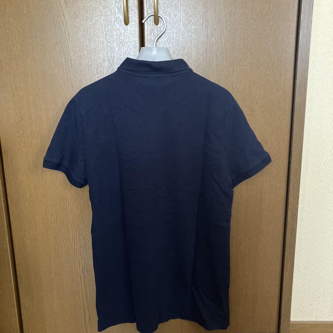 【美品】MAISON KITSUNÉ ネイビー ポロシャツ S