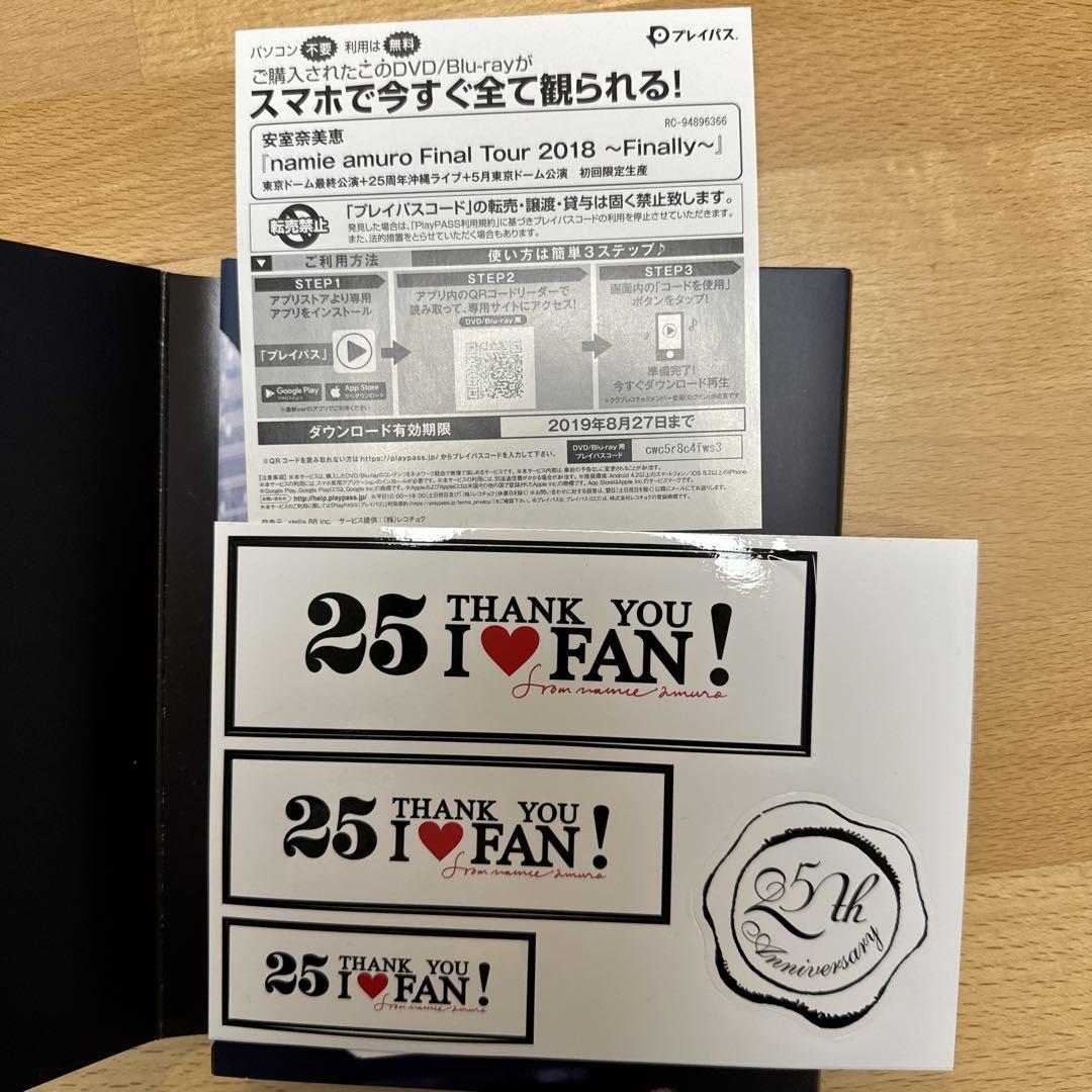 安室奈美恵　DVD Finary