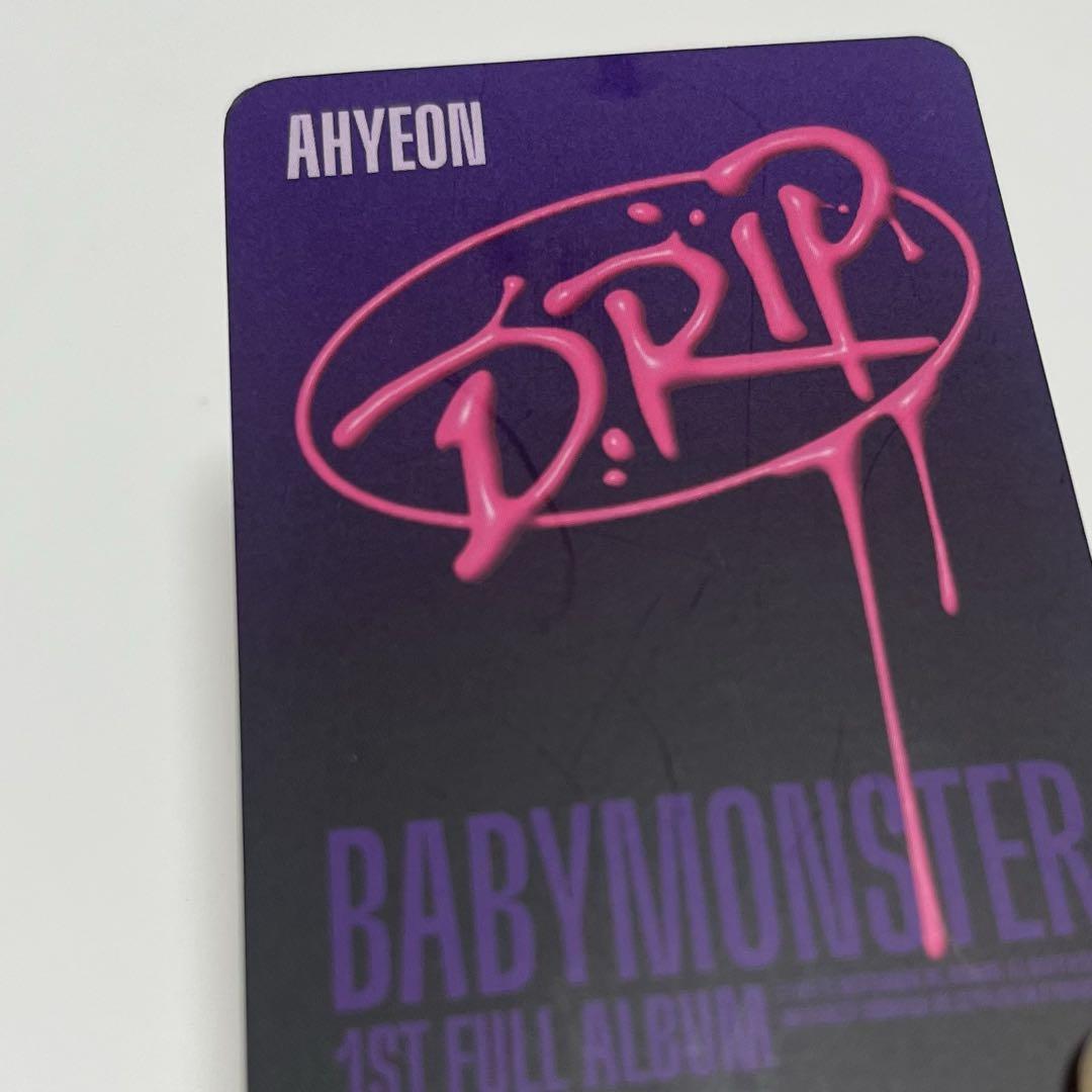 BABYMONSTER ベビモン アヒョン DRIP サノク トレカ