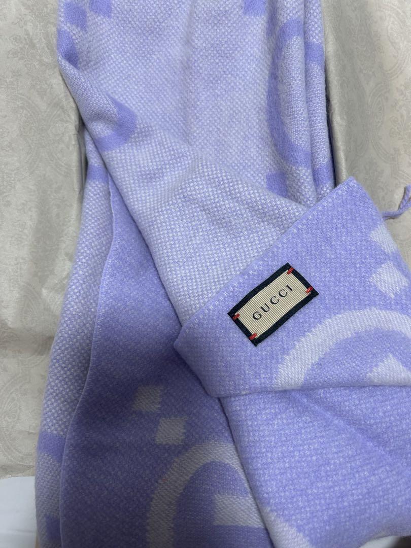 GUCCI スカーフ パープル