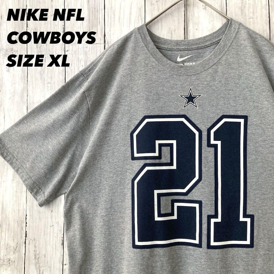 NIKE NFL COWBOYSダラスカウボーイズバックプリントTシャツXL