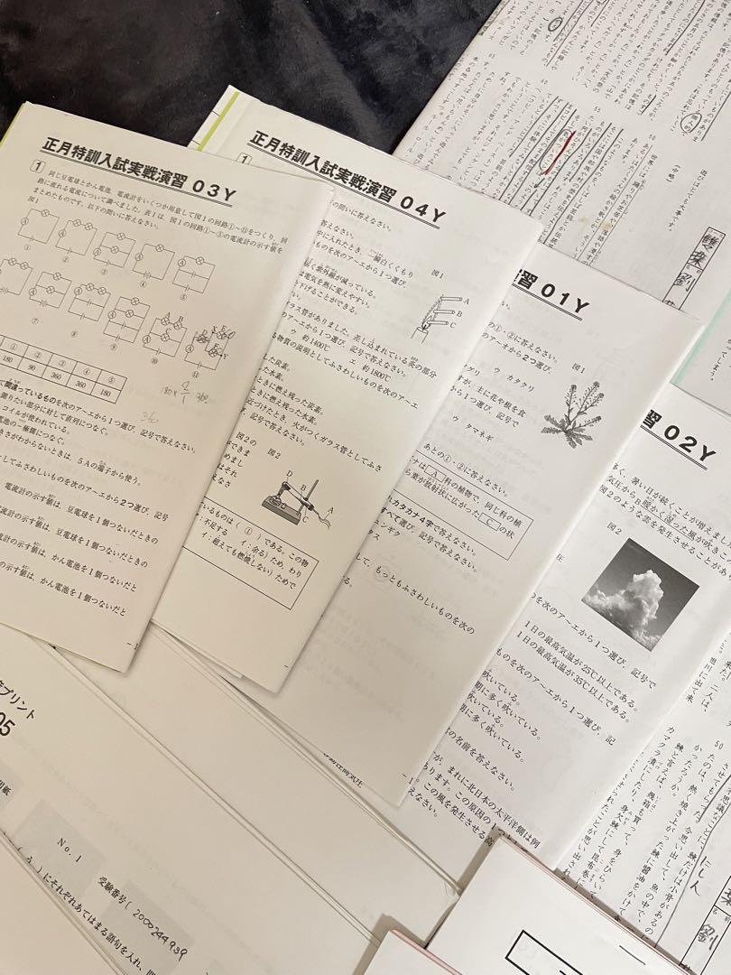 ⑲ SAPIX サピックス　双葉中学校　対策　プリント