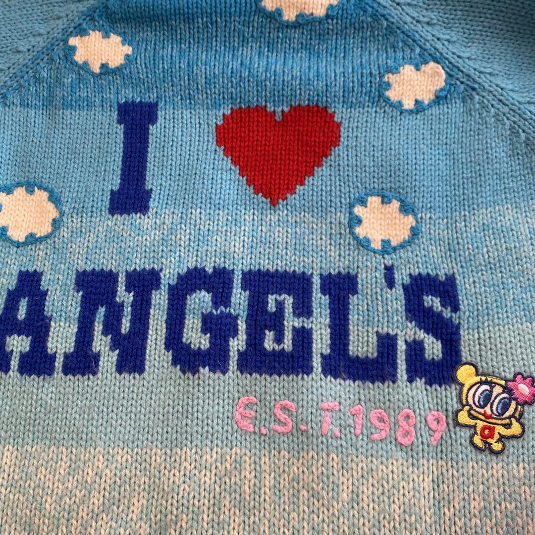当時物】激レア エンジェルブルー 春ニット ナカムラくん 90年代