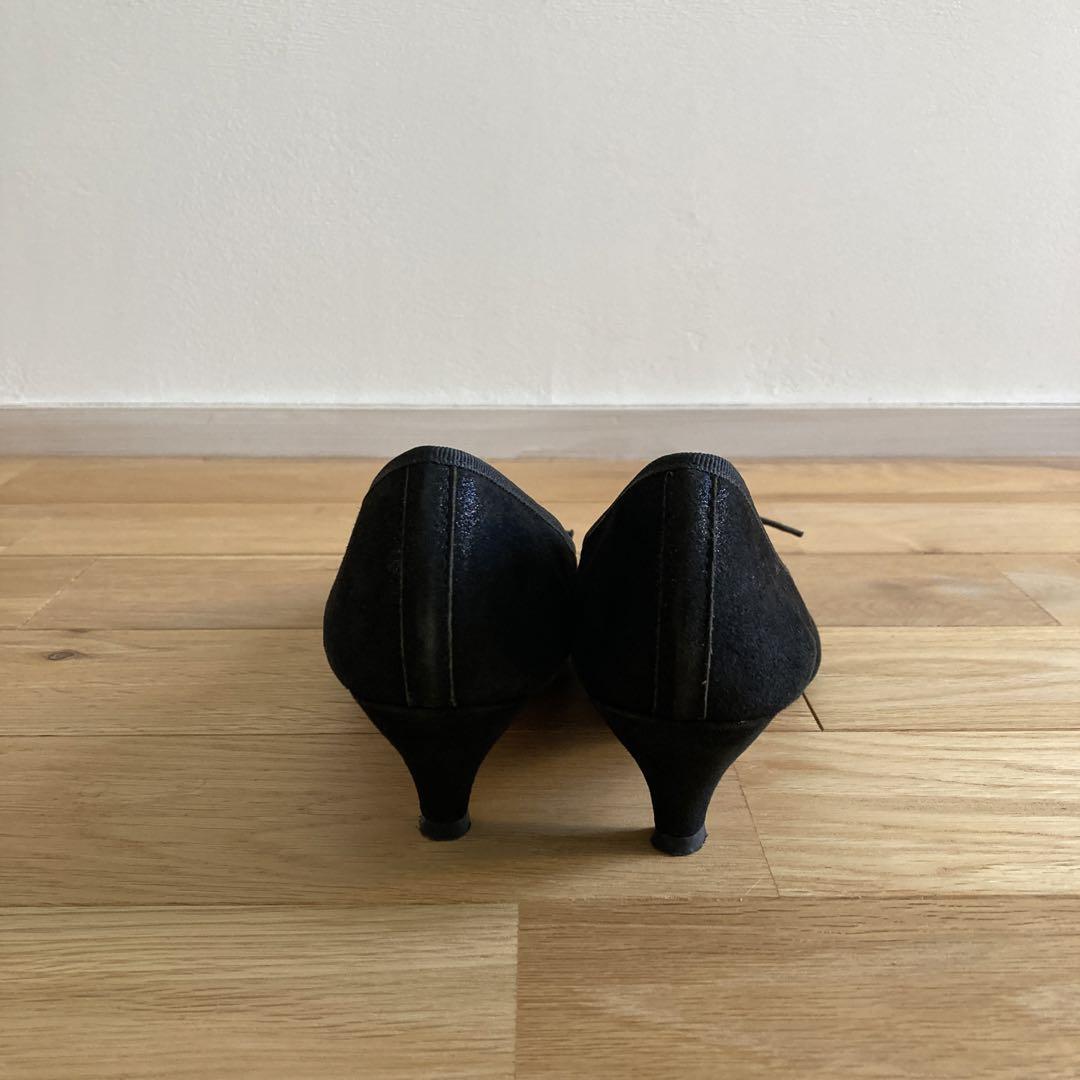repetto レペット ジゼル ローヒールパンプス バレエシューズ 黒 画像4