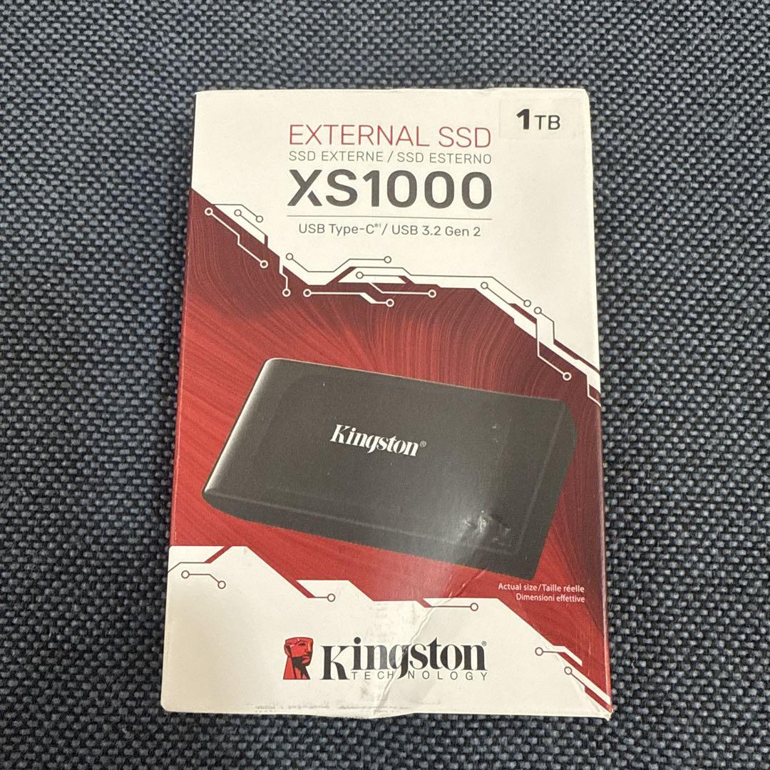 Kingston XS1000 1TB 外付けSSD