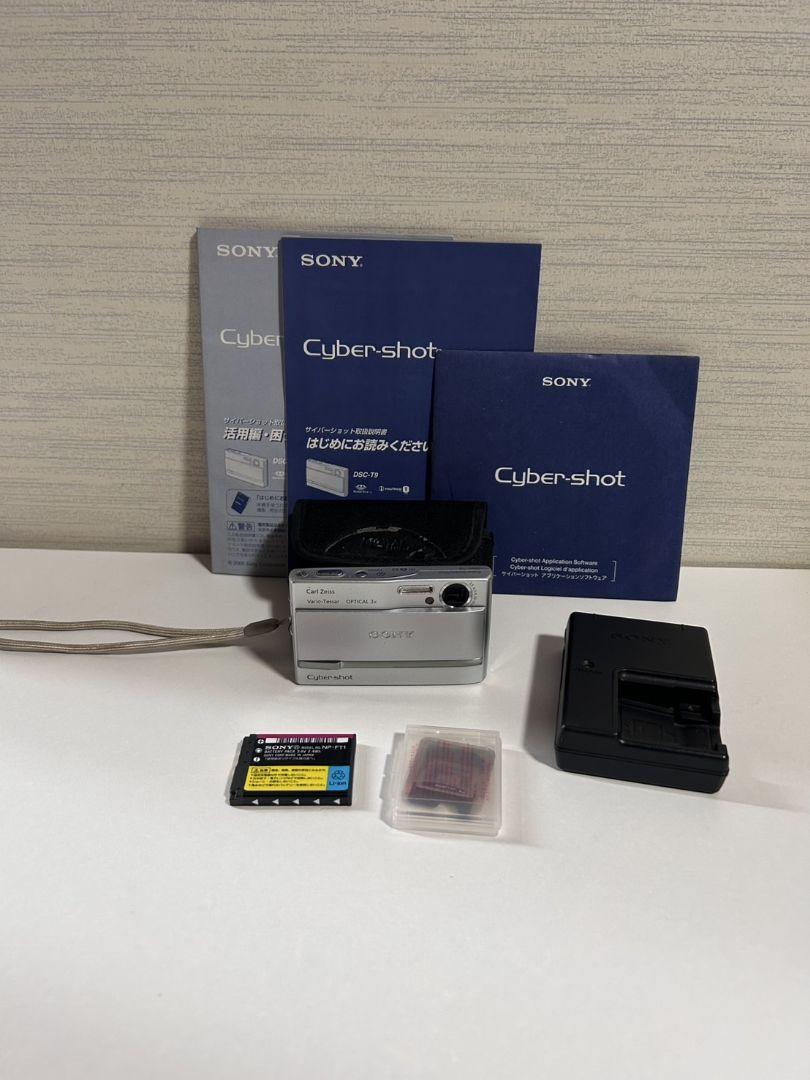 【オールドデジカメ・メモリカード付】SONY Cyber−Shot DSC-T9