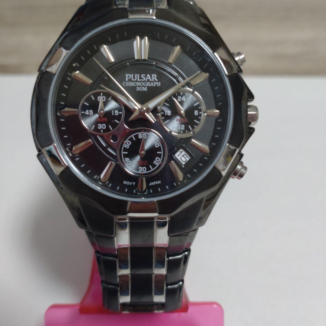 PULSAR クロノグラフ 腕時計 50M防水 SEIKO - メルカリ